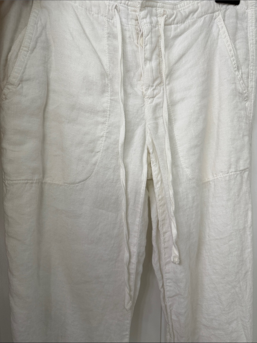 Vince Women’s White Linen Pants
